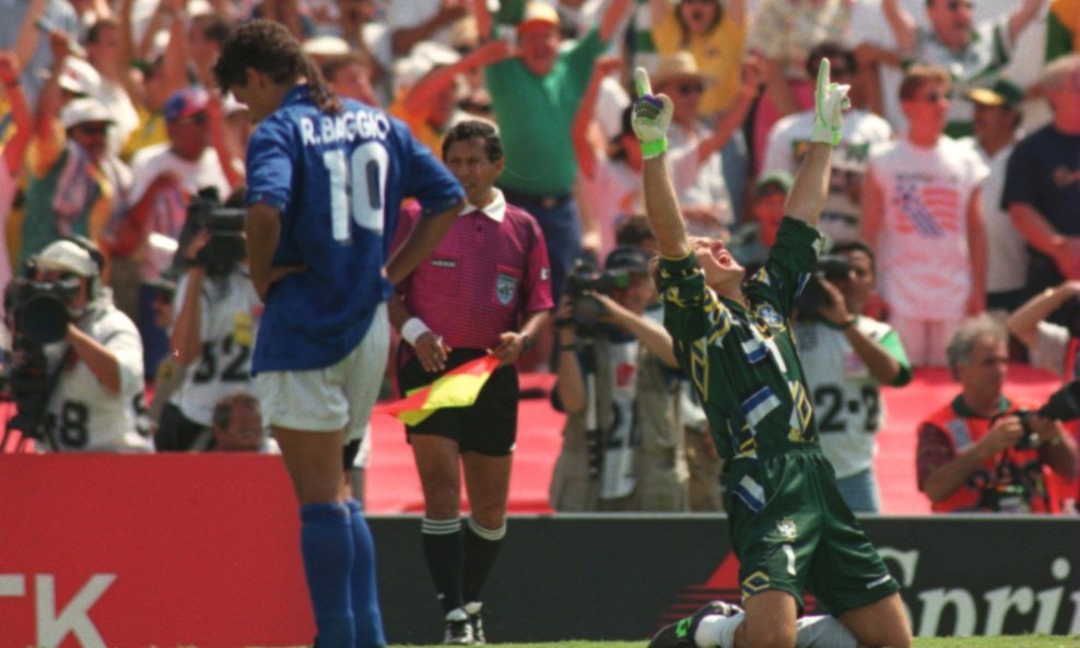 Roberto Baggio Claudio Taffarel SP 1994