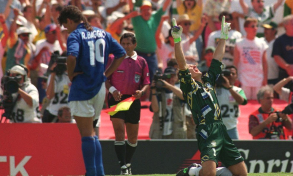 Roberto Baggio Claudio Taffarel SP 1994