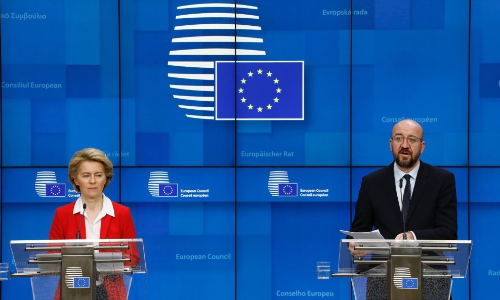 Ursula Von Der Leyen i Charles Michel