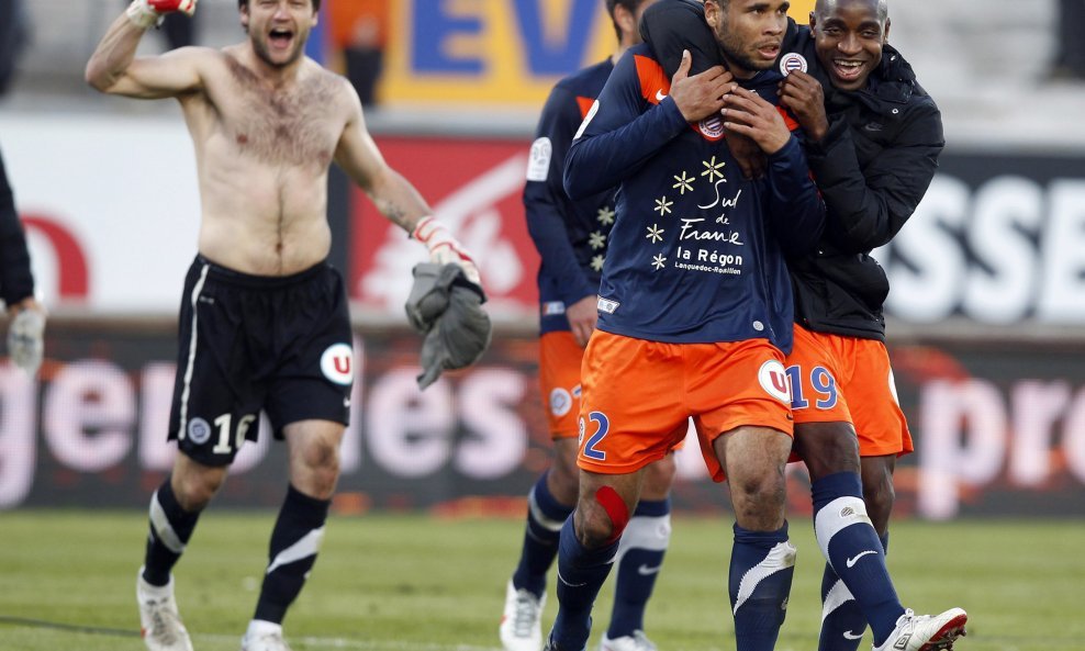 Slavlje igrača Montpelliera