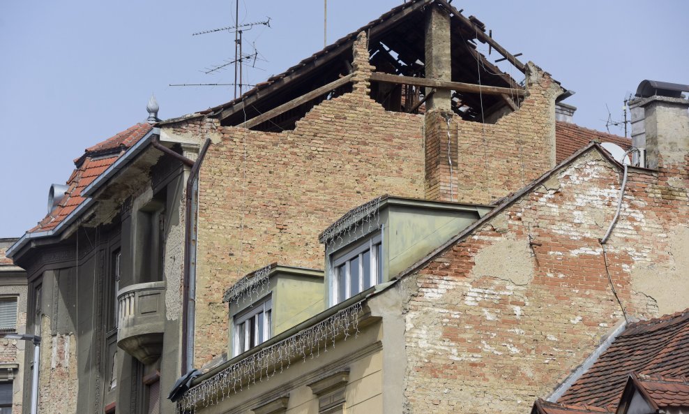 Posljedice potresa u Zagrebu