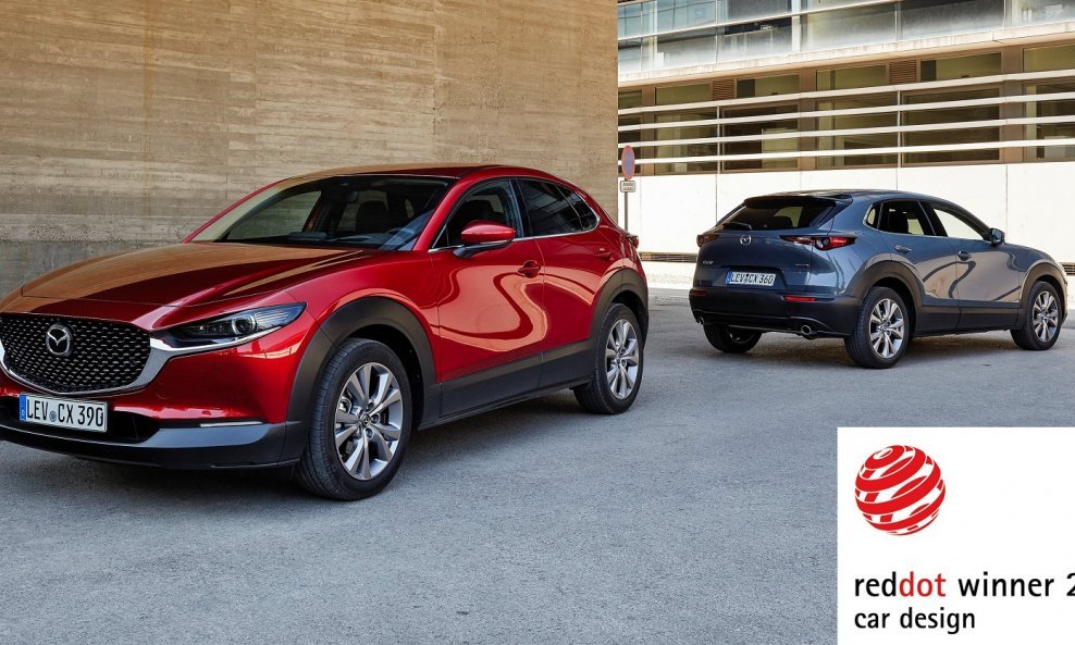 Mazda CX-30 ponijela je nagradu Red Dot za najbolji dizajn za 2020.
