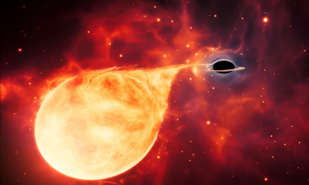 Novootkrivena crna rupa srednje mase