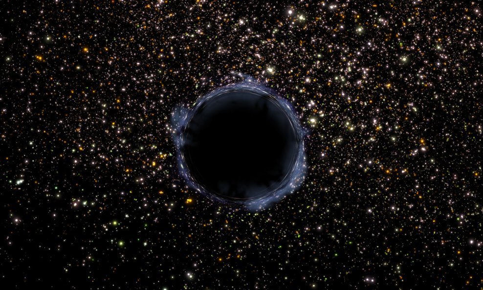 Crna rupa u klasteru zvijezda