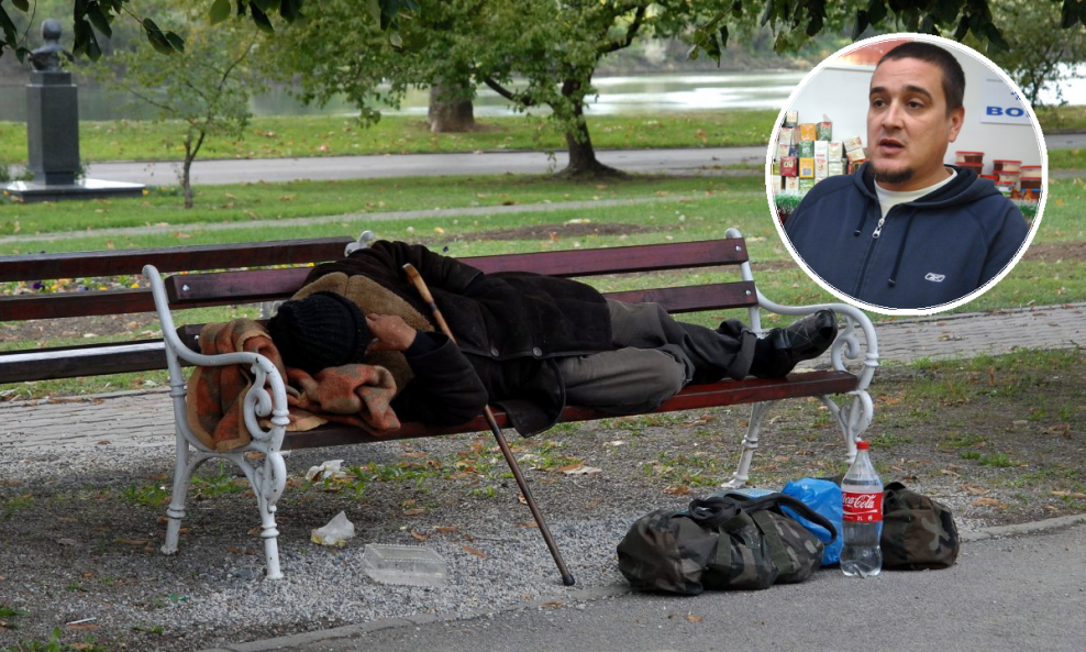 Drago Lelas, Mreža beskućnika Hrvatske