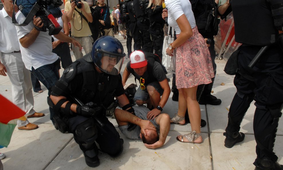 Gay Pride u Splitu nasilje