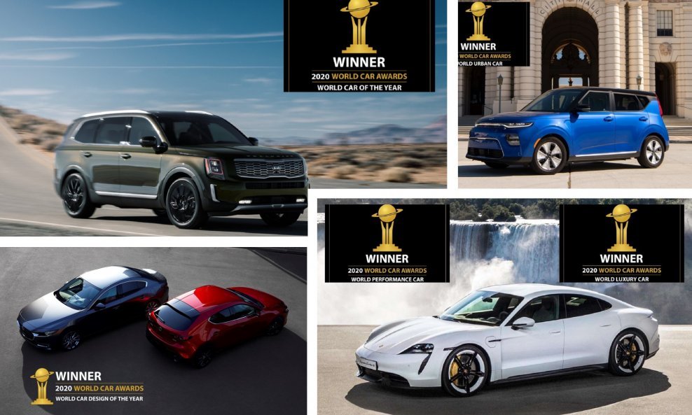 Kia Telluride i Soul EV, Porsche Taycan i Mazda3 su pobjednici Svjetskog automobila godine 2020.