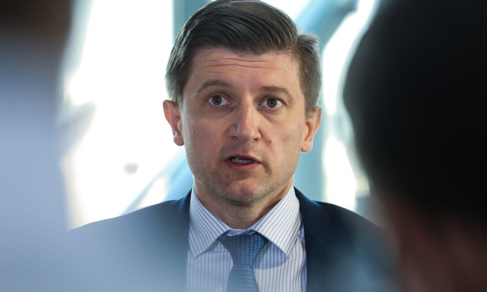 Ministar financija Zdravko Marić