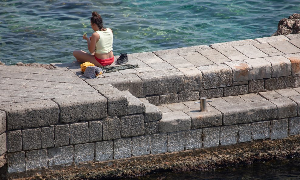 Plaža Banje u Dubrovniku