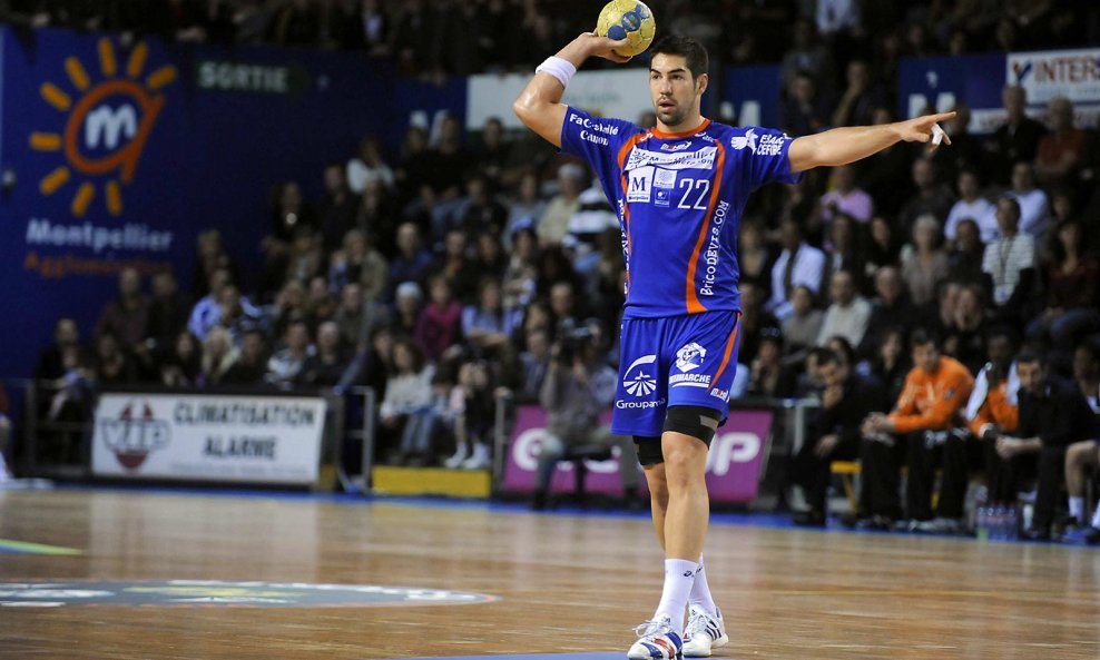 Nikola Karabatić u u dresu Montpelliera 2009