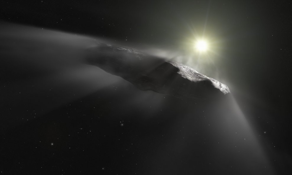 'Oumuamua je jako izdužena, poput velike svemirske cigare ili ćevapa