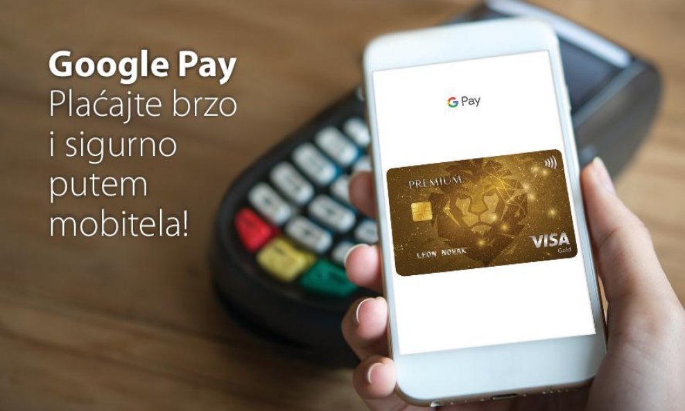 Google Pay PBZ Card Premium Visa