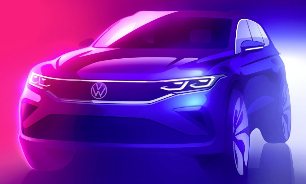 Ovo je prva službena skica novog VW Tiguana