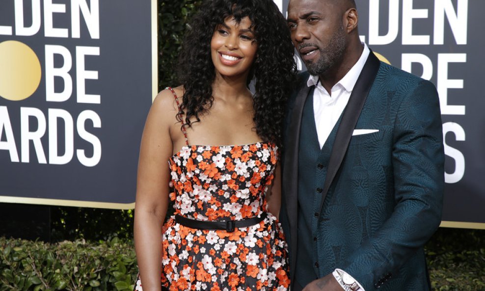 Sabrina Dhowre Elba i Idris Elba