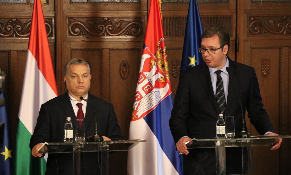 Viktor Orban i Aleksandar Vučić