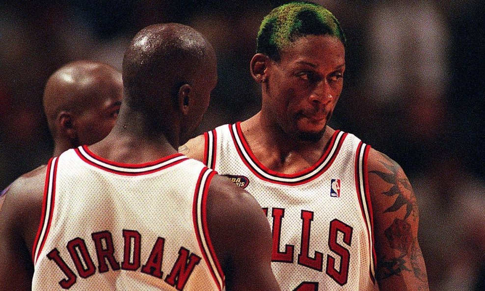 Michael Jordan i Dennis Rodman