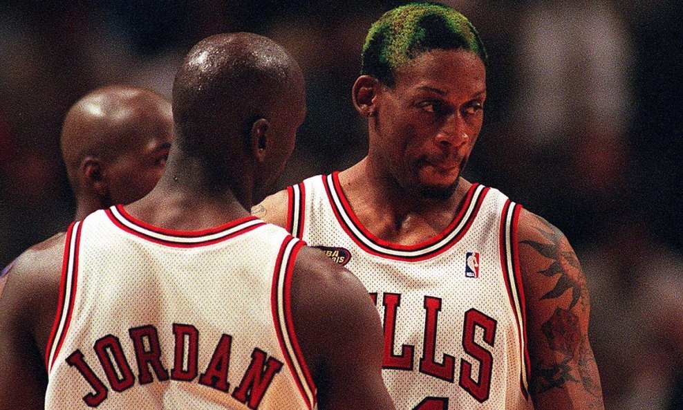 Michael Jordan i Dennis Rodman