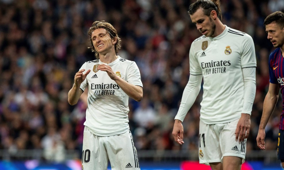 Gareth Bale i Luka Modrić (lijevo)