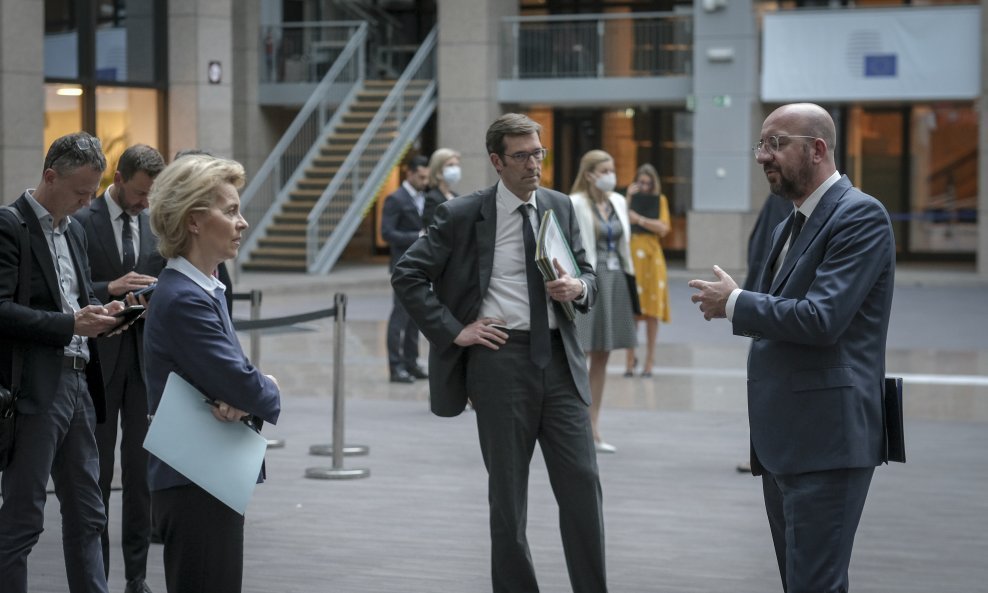 Ursula von der Leyen, donatorska konferencija u Bruxellesu