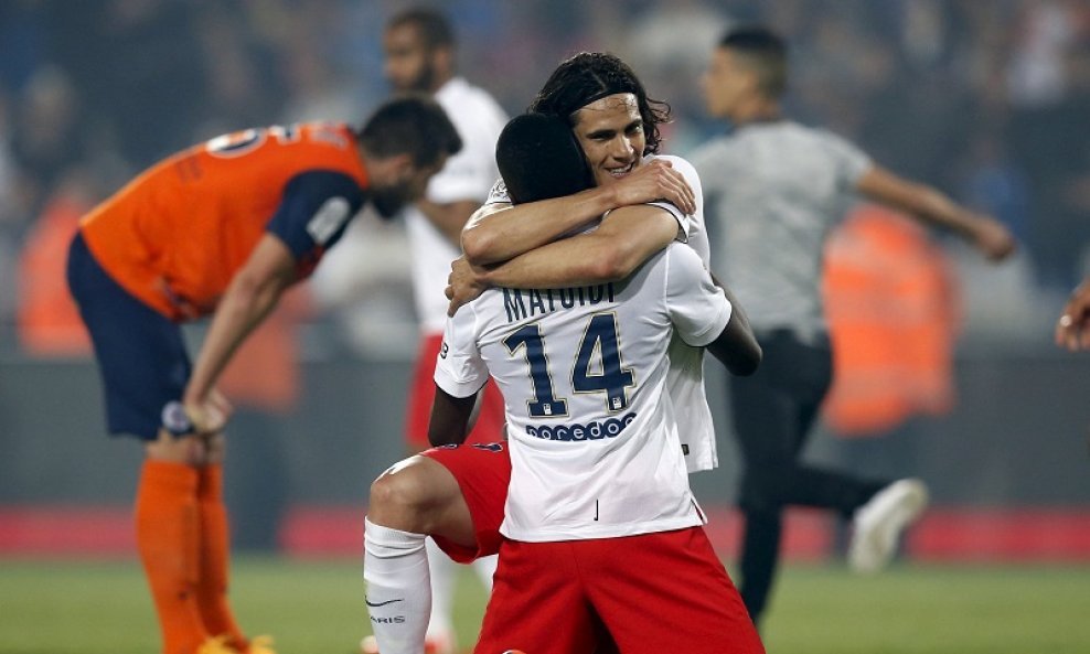Cavani i Matuidi slave