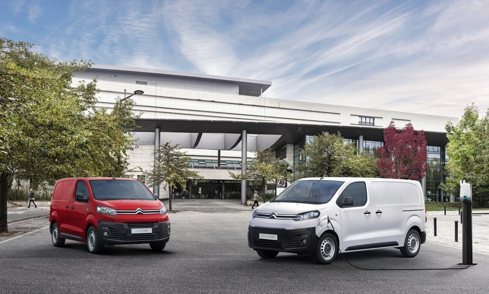 Citroën ë-Jumpy je na hrvatskom tržištu dostupan u 2 duljine; M i XL