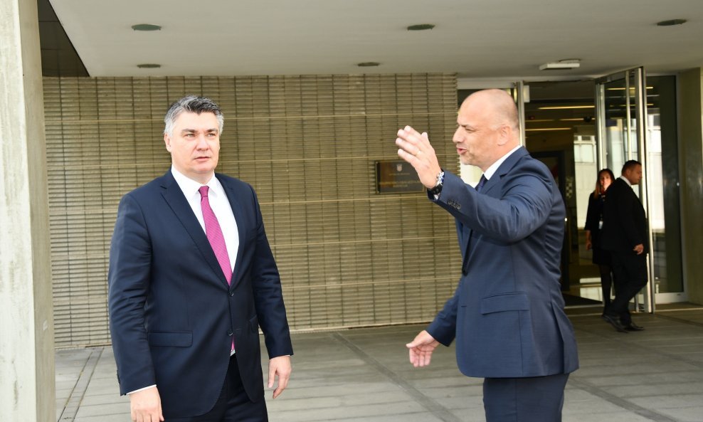 Zoran Milanović i Daniel Markić