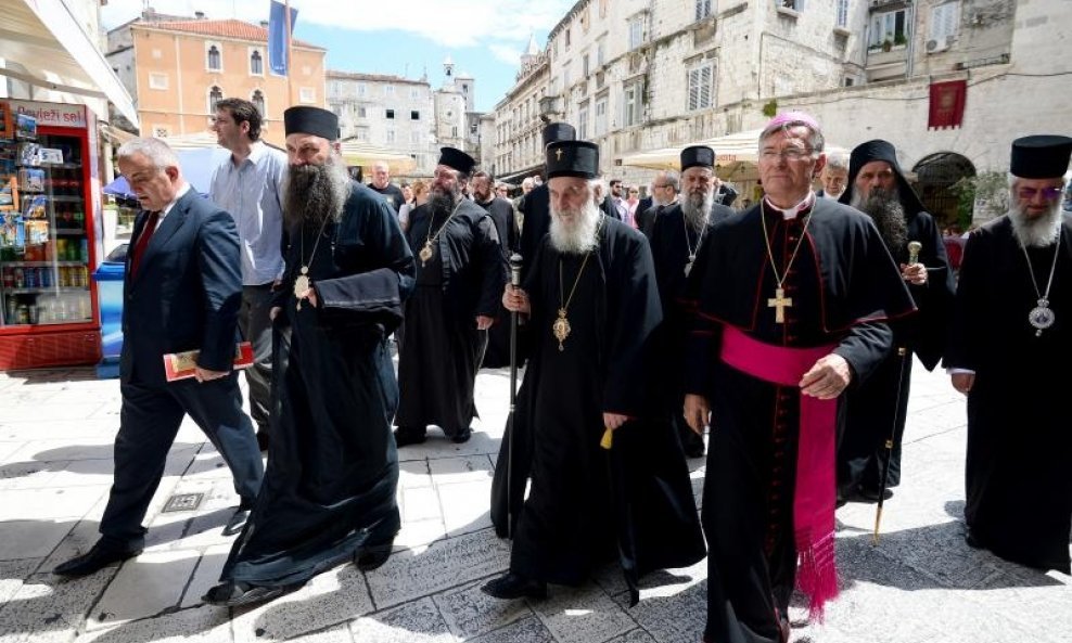 Patrijarh Irinej u Splitu