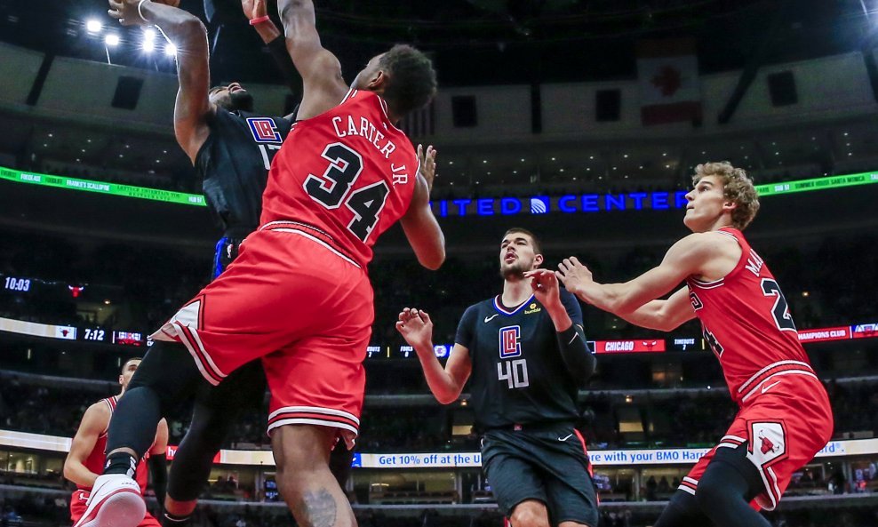 Paul George, Wendell Carter Jr., Lauri Markkanen i Ivica Zubac