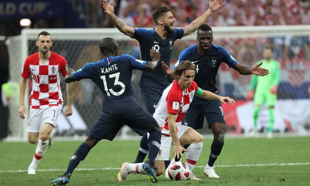Rusija - Svjetsko nogometno prvenstvo 2018., finale, Francuska - Hrvatska - Luka Modrić