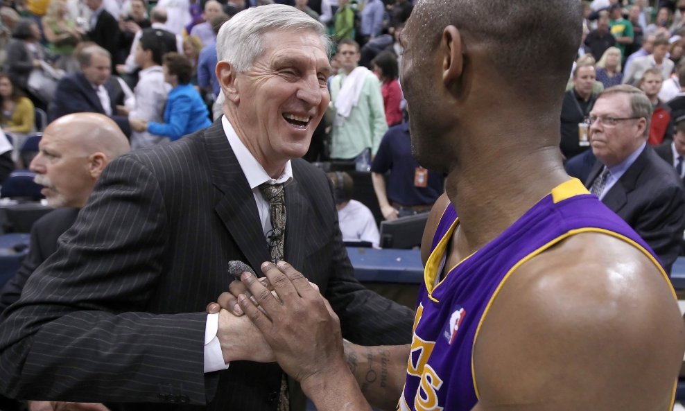 Jerry Sloan i Kobe Bryant