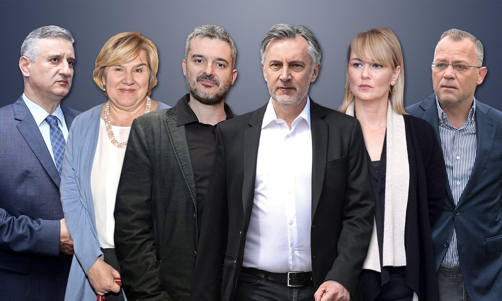 Tomislav Karamarko, Željka Markić, Nino Raspudić, Miroslav Škoro, Bruna Esih, Zlatko Hasanbegović