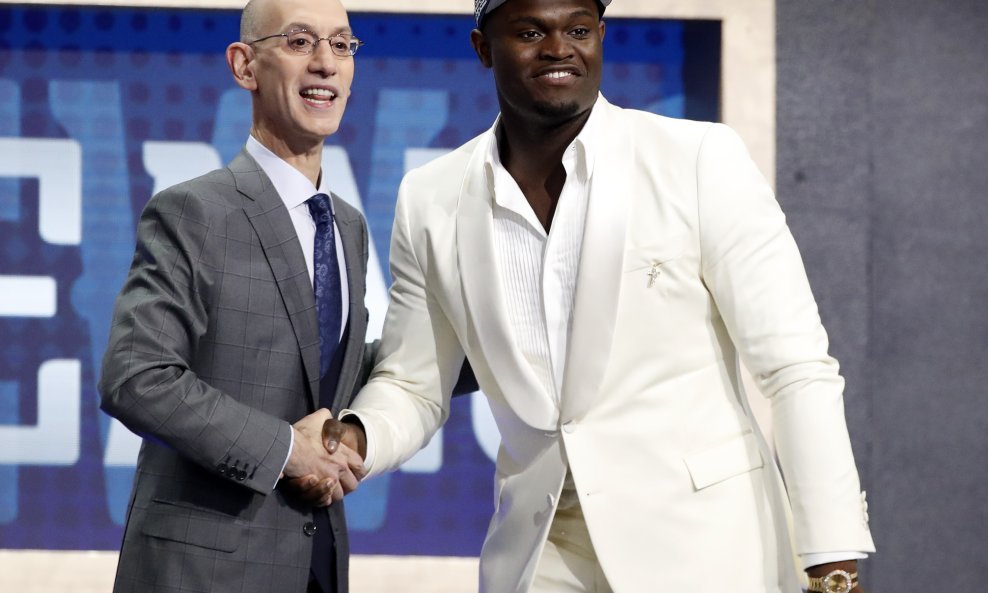 Adam Silver i Zion Williamson