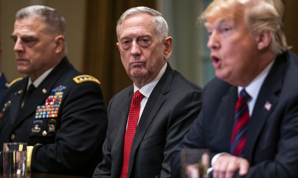 James Mattis i Donald Trump