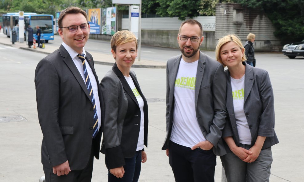 Bojan Glavašević, Danijela Dolenec, Tomislav Tomašević, Sandra Benčić