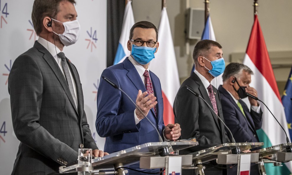 Višegradska skupina u Ledenicama u Češkoj