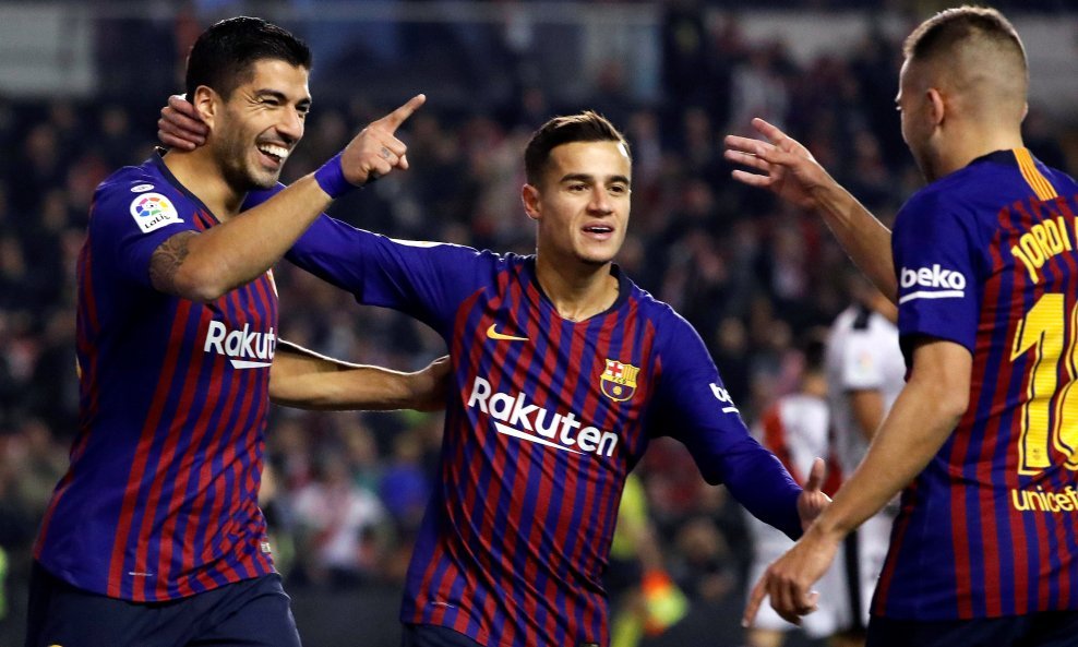 Luis Suarez, Philippe Coutinho, Jordi Alba