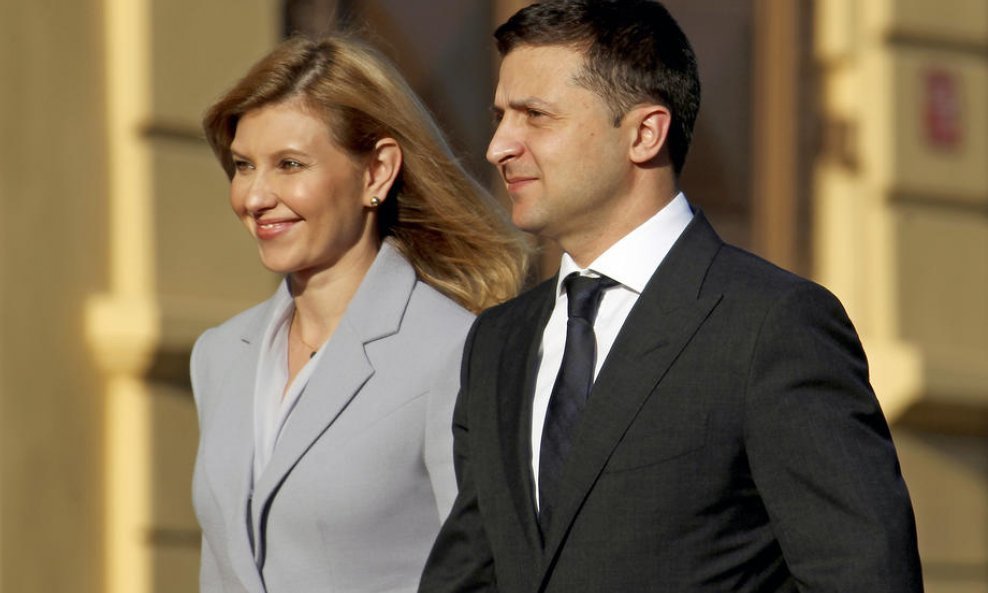 Olena Zelenska sa suprugom Volodimirom