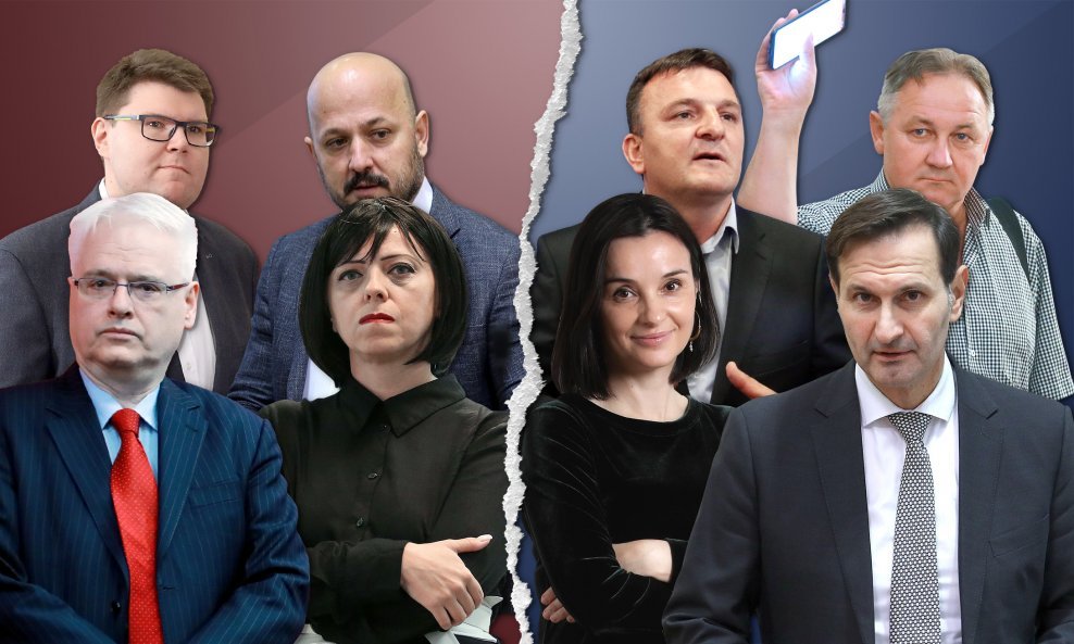 Peđa Grbin, Gordan Maras, Ivo Josipović, Mirela Holy, Petar Škorić, Stevo Culej, Marija Vučković i Miro Kovač