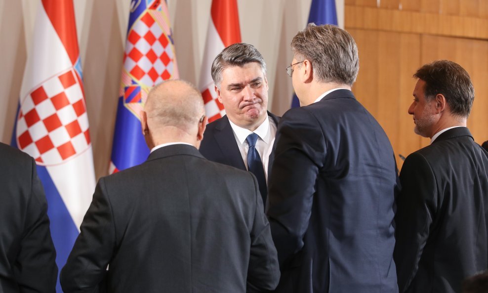 Zoran Milanović i Andrej Plenković