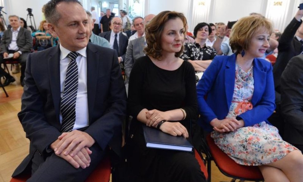 Drago Prgomet, Irena Petrijevčanin Vuksanović i Gordana Rusak