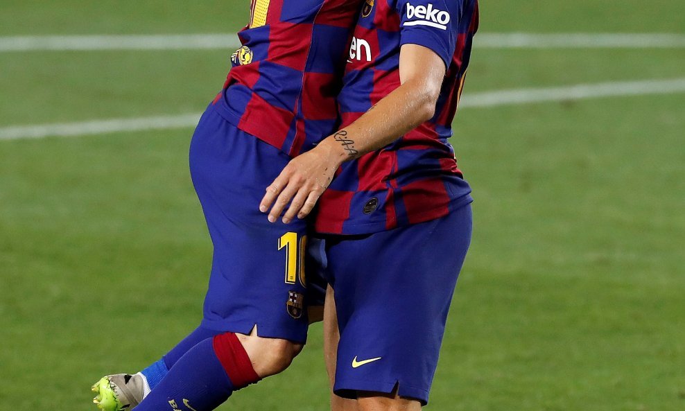 Ivan Rakitić i Lionel Messi