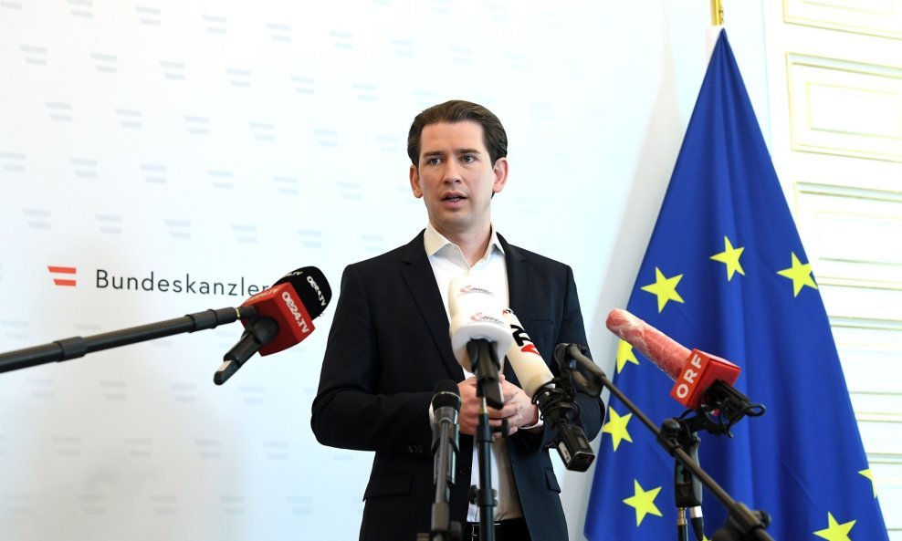 Austrijski kancelar Sebastian Kurz