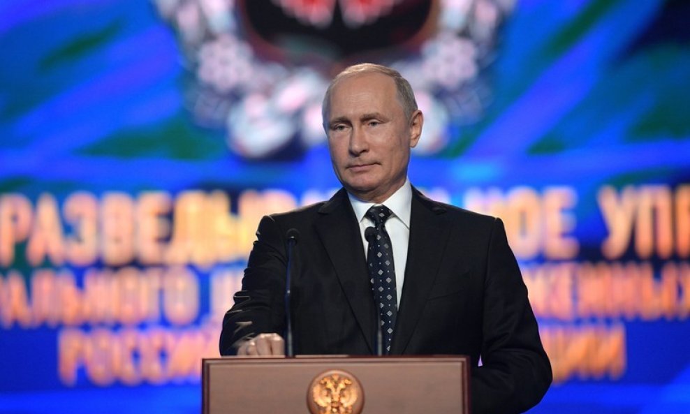 Vladimir Putin na obljetnici osnivanja GRU-a - ilustracija