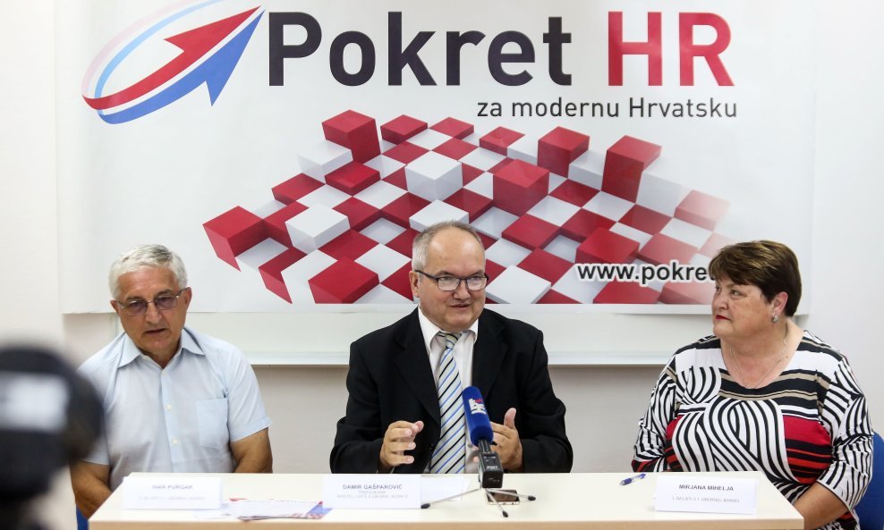 Damir Gašparović, Ivan Purgar i Mirjana Mihelja