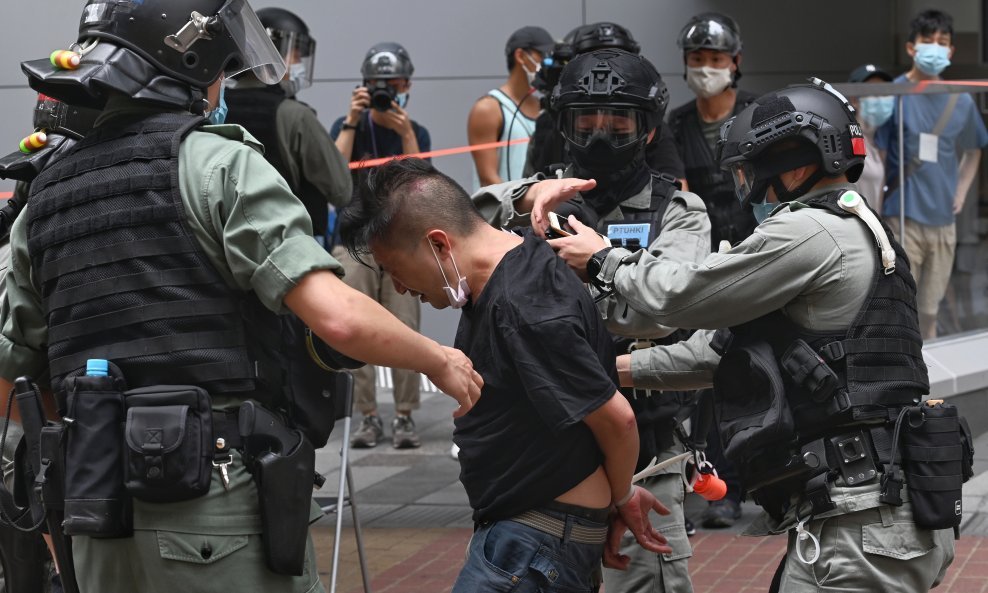Započela prva uhićenja po novom zakonu o sigurnosti u Hong Kongu