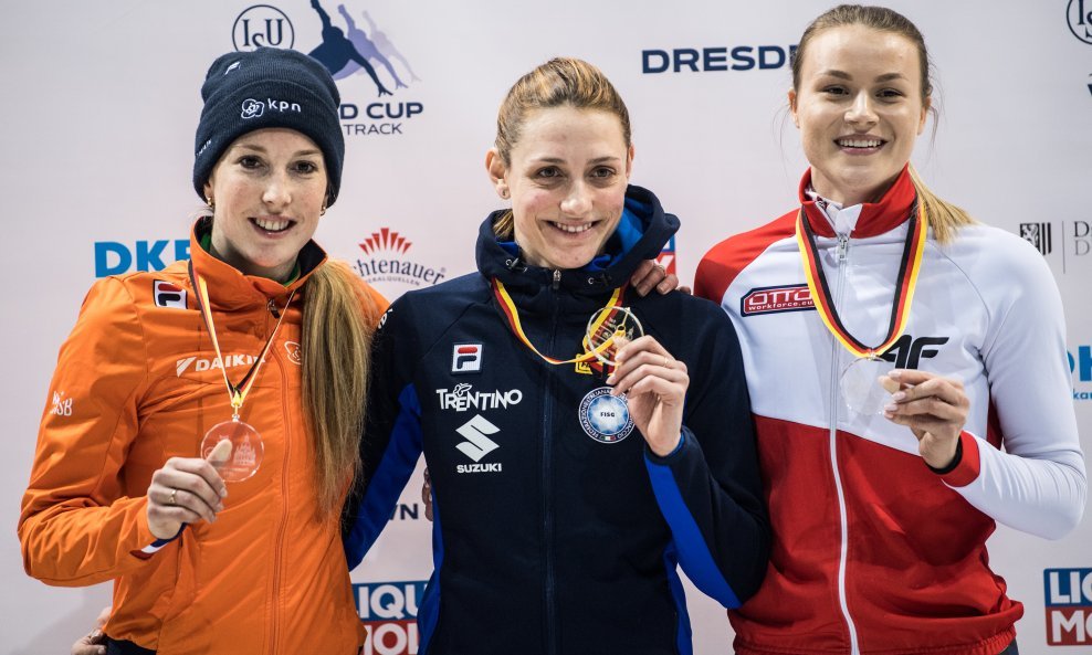 Lara van Ruijven, Martina Valcepina i Natalia Maliszewska (slijeva na desno)