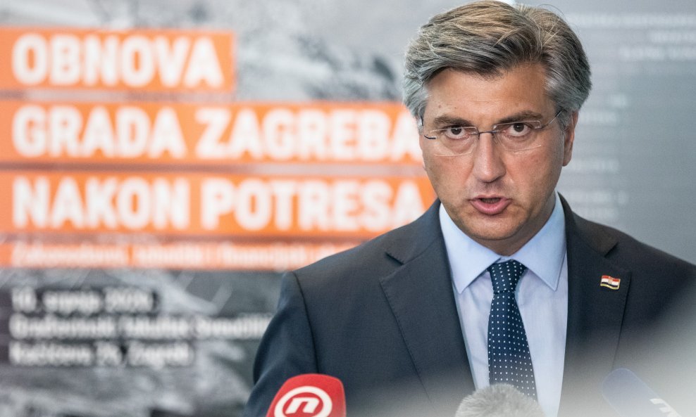 Andrej Plenković, predsjednik HDZ-a