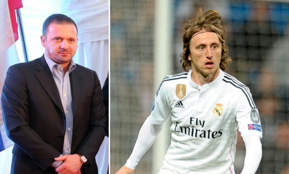 Predrag Mijatović i Luka Modrić