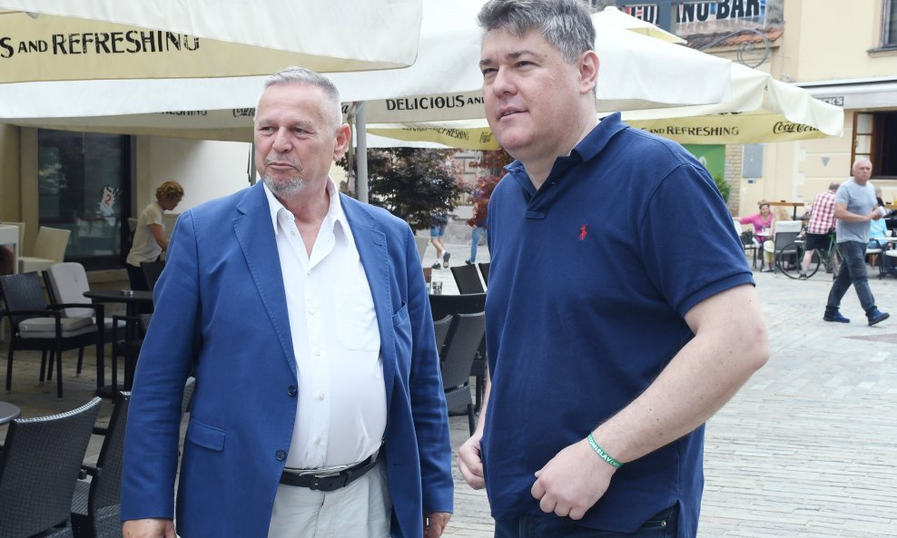 Davorko Vidović i Boris Lalovac u Sisku