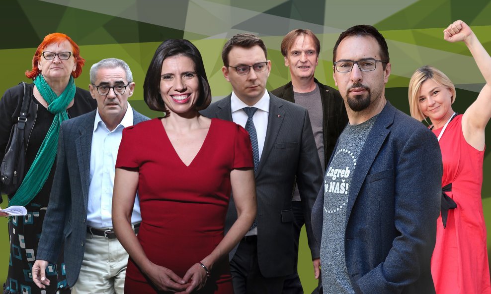 Rada Borić, Damir Bakić, Katarina Peović, Bojan Glavašević, Vilim Matula, Tomislav Tomašević i Sandra Benčić